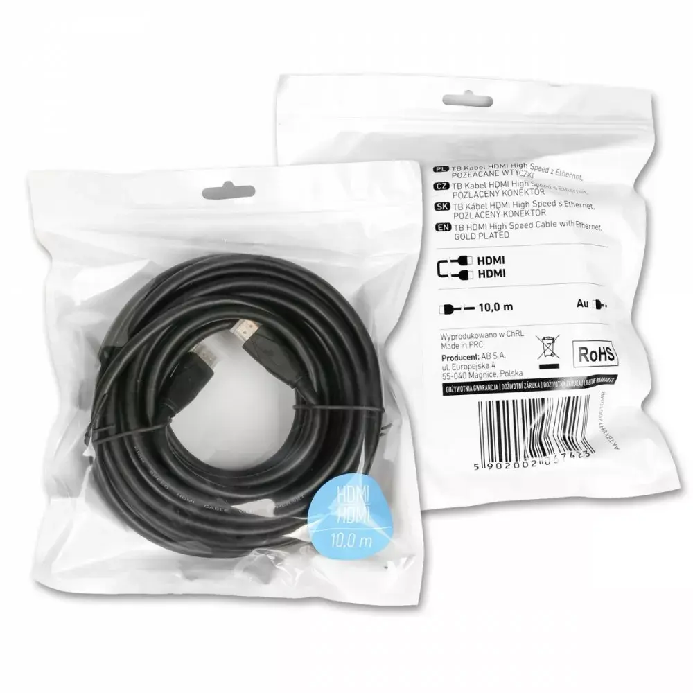 Кабель HDMI TB AKTBXVH120G15MB v2.0 15 м Photo 4