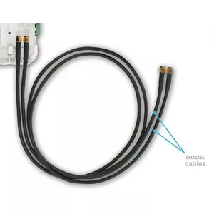 Пигтейл-кабель OEM Pigtail Mikrotik SMA(M)-SMA(M) 1 м, коаксиальный RF-кабель для антенн