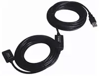 PREMIUMCORD USB 2.0 repeater cable A-A 25m Photo 1