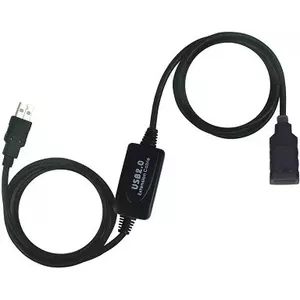 USB 2.0 repeater cable PREMIUMCORD KU2REP10 — 10 m, active extension for USB devices