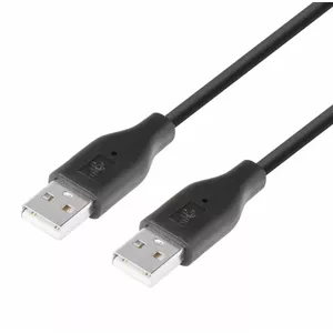 USB A‑A kabelis TB Touch 1,8 m, vīrietis A — vīrietis A, melns