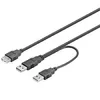 USB 2.0 Y кабель PREMIUMCORD ku2y01 Photo 2