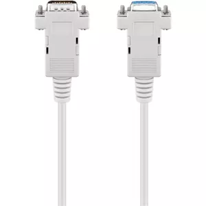 Serial Cable Goobay 50225 Grey 5 m DB-9