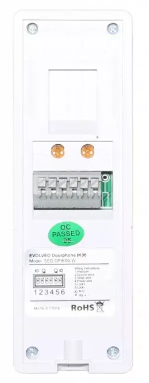Video interkoms Evolveo DoorPhone DPIK06W Photo 3