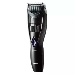 Машинка для стрижки Panasonic ER-GB37 — аккумуляторный триммер, 0,5–10 мм, 20 ступеней, черный