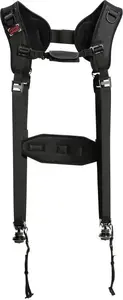 Divvirzienu kameru siksna Fotospeed F7 Jaguar Double strap 1919537 – polsterēta divu kameru siksna