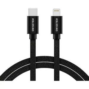 Swissten USB-C / Lightning 1.2 m Black