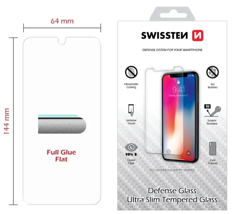 Ekrāna aizsargstikls SWISSTEN Samsung Galaxy A41