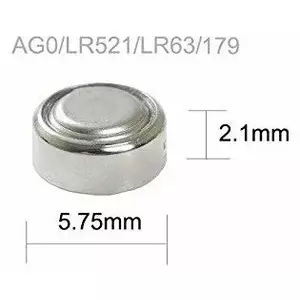 Alkaline Button Cell Vinnic BATG0.VNC LR521 / 384 1 pc 1.5V
