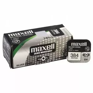 Button cell battery Maxell BAT392.MX1 1.55V Silver Oxide SR41SW (1 pc)