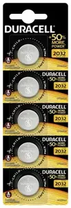 Батарейка Duracell CR2032 DL2032 3В литиевая — упаковка 5 шт.