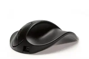 Ergonomic HandShoeMouse right-hand mouse BakkerElkhuizen BNEP150R USB Type-A 1500 DPI 3-button wheel Black
