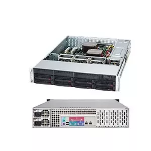 Datora korpuss Supermicro 825TQC-R802LPB Rack Black