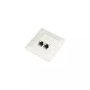 UTP wall socket DATACOM Cat6 FA-1004 (model 2454) — Cat6 keystone outlet for UTP cabling