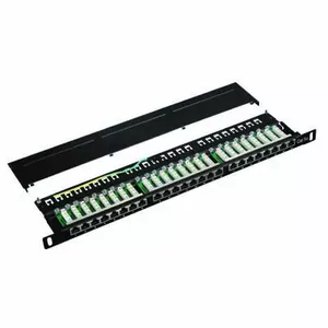 Patch panel 19" DATACOM 3105 24-port CAT5E STP 0.5U