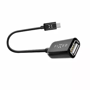 USB-C OTG adapter FIXED USB 2.0 black — FIXA-CTOA-BK