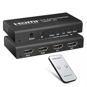 HDMI switch PREMIUMCORD khswit22 2x2 for 3D and 1080p