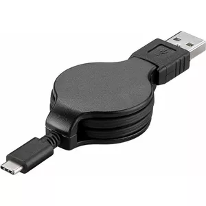 Кабель USB 3.1 C/M — USB 2.0 A/M PREMIUMCORD ku31cn1bk, 1 м, кабель USB-C на USB-A для передачи данных и зарядки