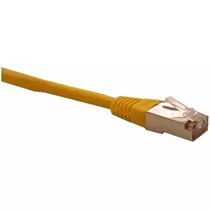 Patch cord FTP DATACOM 1595 RJ45 Cat5e 0.25M Yellow