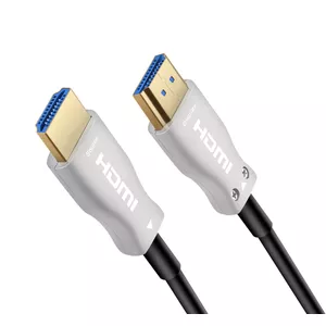 Optiskais HDMI kabelis PREMIUMCORD kphdm2x25 25 m — atbalsta 4K@60Hz