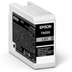 Картридж Epson UltraChrome Pro 10 T46S9 Light Gray – оригинальный светло-серый пигмент