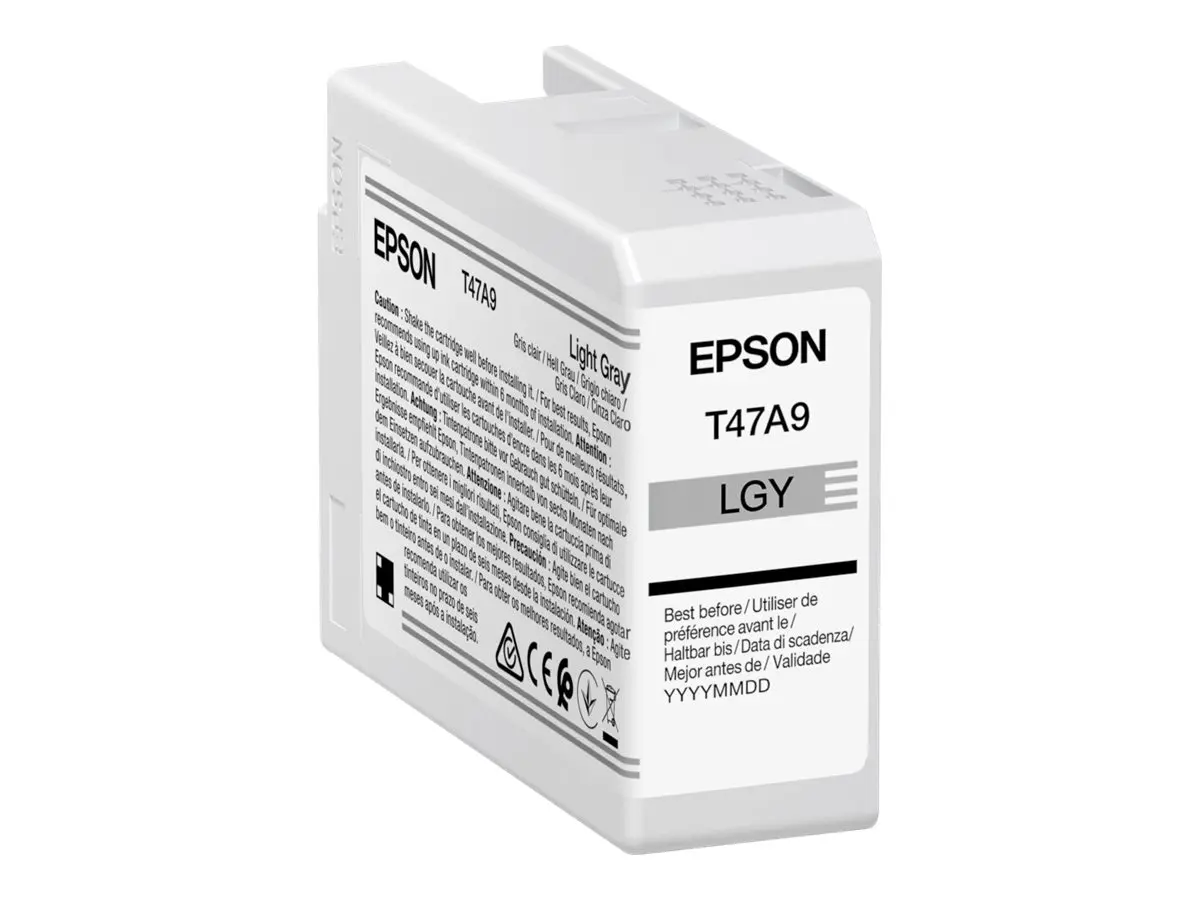Epson UltraChrome Pro 10 T47A9 gaiši pelēks kārtridžs Photo 3