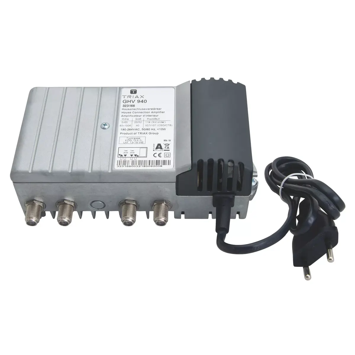 TV signāla pastiprinātājs Triax GHV 940 Photo 2