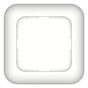 Wall plate/switch cover Kindermann 7441000001