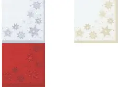 Papstar 82447 бумажная салфетка Папиросная бумага Красный 20 шт