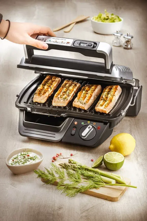 Контактный гриль Tefal SuperGrill GC451B12 Photo 6