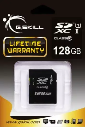 Флеш-память G.SKILL 128GB FF-SDXC128GN-U1 Photo 1