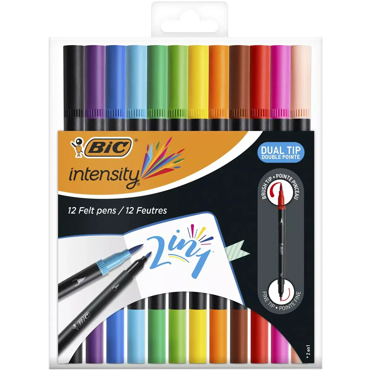 Marķieris BIC Intensity Dual Tip Photo 4