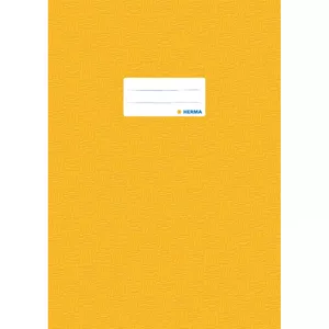 Exercise book cover HERMA PP A4 yellow opaque