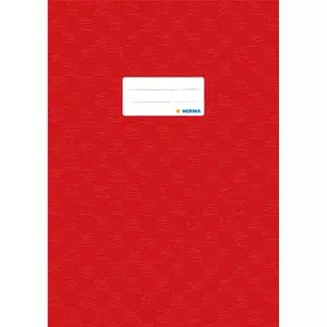 Exercise book cover HERMA PP A4 red opaque