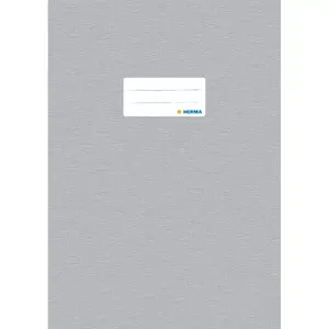 Exercise book cover HERMA PP A4 grey opaque