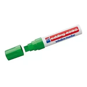 Kreida marķieris Edding 4090 Block Green 5 gab.