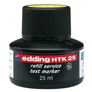 Marķiera uzpilde Edding HTK 25 Dzeltena 25 ml 1 gab.