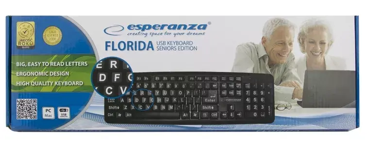 ESPERANZA EK129 USB HTPC klaviatūra UK QWERTY Photo 4