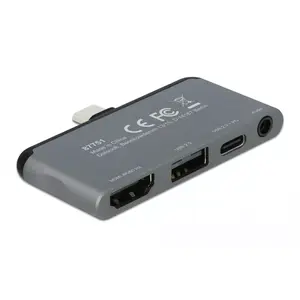 Doku stacija Planšetdators Apple DeLOCK Mini Docking Station 4K 60 Hz