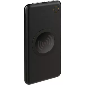 Portable Power Bank Platinet 10000mAh 2xUSB Wireless QI, black