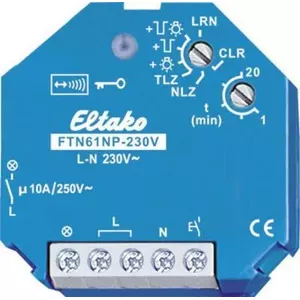 DIN-rail relay module Eltako FTN61NP-230V 30100130 — 230V AC, 16A switching