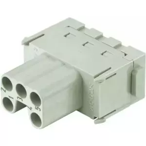 Industrial rectangular connector Han 5 Mod bu-ES 16A by Harting, model 09 14 005 2716
