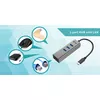 USB-C Хаб i-tec Metal 3 Порта Gigabit Ethernet Адаптер Photo 8