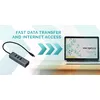 USB-C Хаб i-tec Metal 3 Порта Gigabit Ethernet Адаптер Photo 9