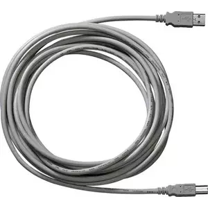 USB cable GIRA 090300 USB 2.0 3 m USB A USB B Grey