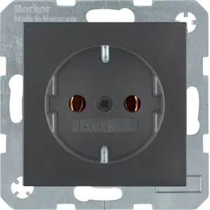 Декоративная панель Berker 41431606 антрацитового цвета