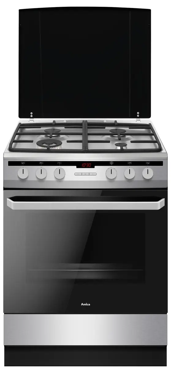 Freestanding cooker Amica 618GE3.39HZpTaDpNAQ(Xx) Nerūsējošais