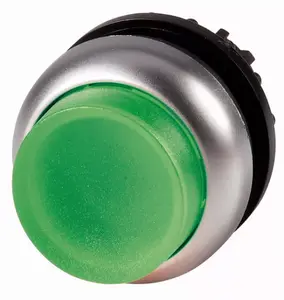 Кнопка управления Eaton M22-DLH-G с подсветкой, зеленая, IP69