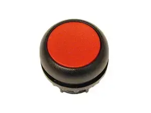 Кнопка Eaton M22S-D-R плоская, красная, пластиковый корпус