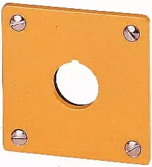 Eaton M22-EY1 Mounting Plate, Yellow, Aluminium